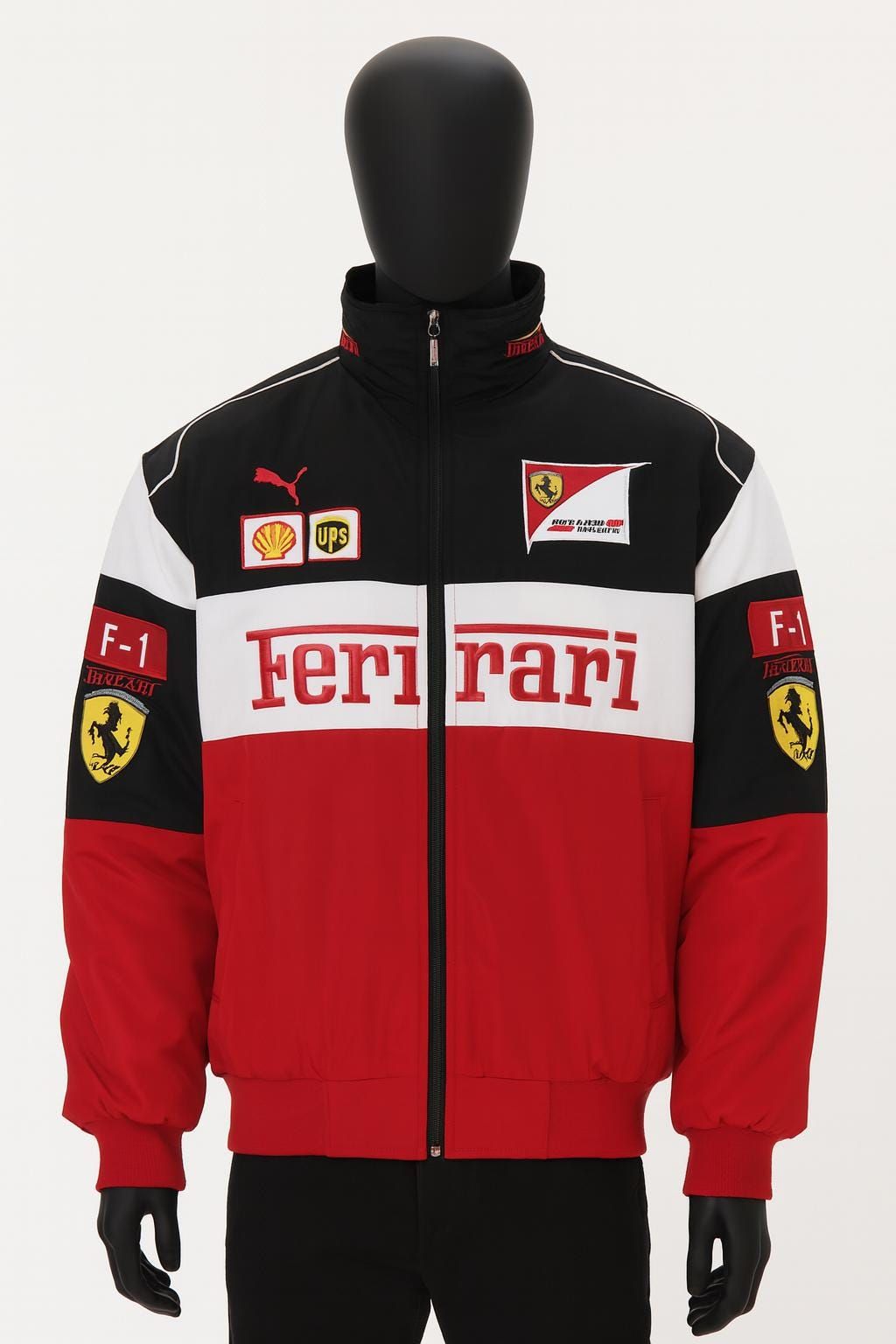 FERRARI F JACKIET TRI COLOR