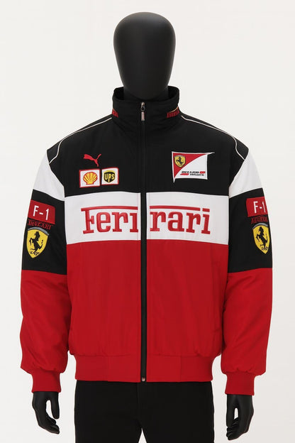 FERRARI F JACKIET TRI COLOR