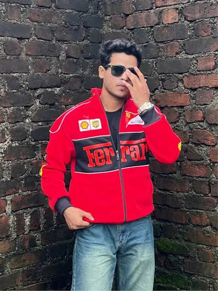 FERRARI FI JACKET RED